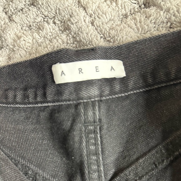 AREA Denim Shorts - Picture 3 of 5
